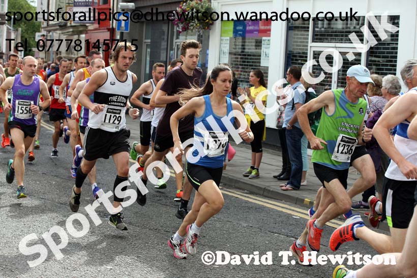 Start of the Darlington 10k Road Race. Photo: David T. Hewitson/Sports for All Pics